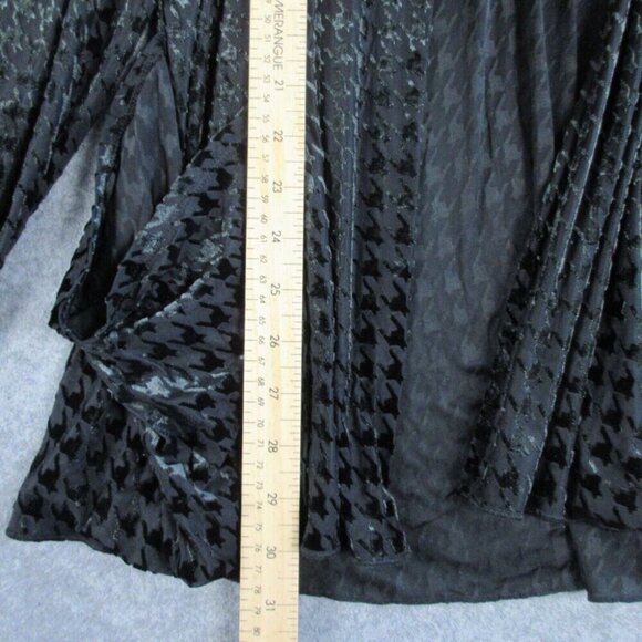 LIV by Habitat Women's Lagenlook Velour Cardigan Open Front Dark Green XXL 254 - Picture 9 of 11